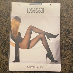 Wolford Sheer Black Individual 10 Tights